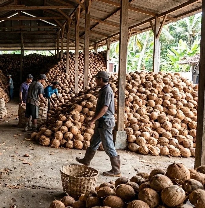 Kelapa Tua Lokal