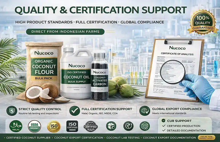 QUALITY & CERTIFICATION SUPPORT